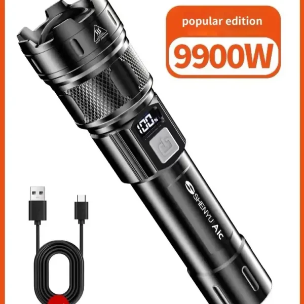 Flashlight 9000W