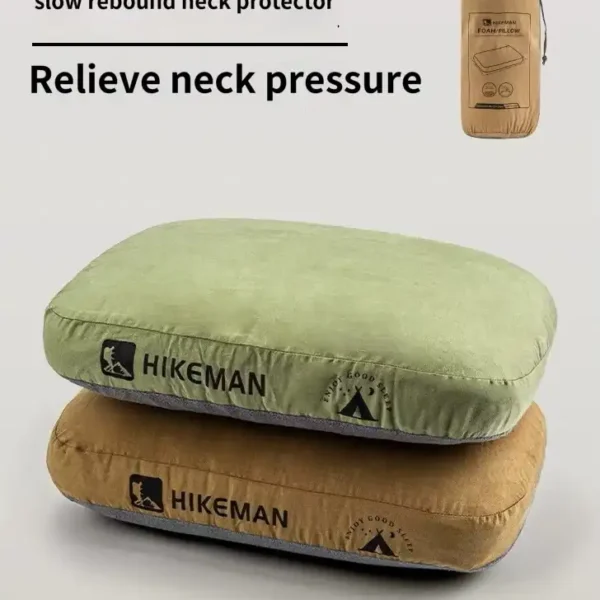 Memory Foam Pillow for Travel - by HIKEMAN (PR50)