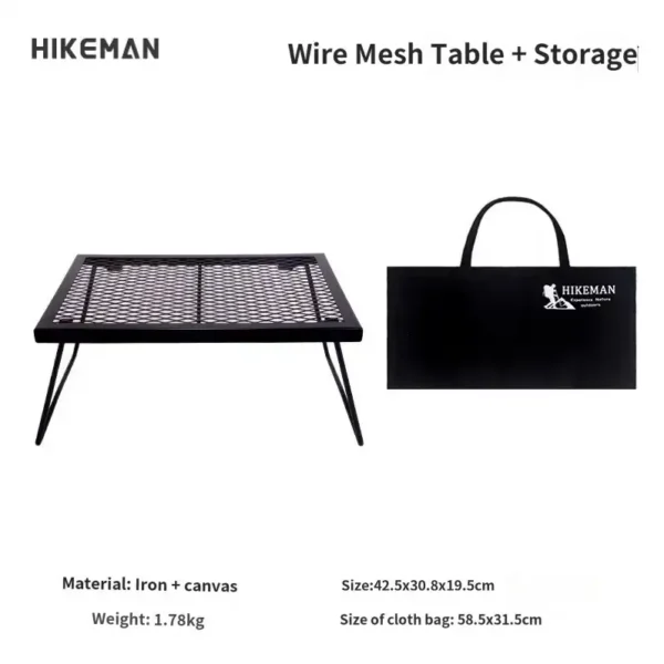 Wire Mesh Table by HIKEMAN (PR57)