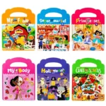 2. Children Sticker Book – Supermarket