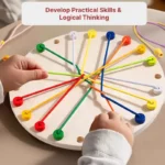 1. Children’s brain teaser rope puzzle challenge