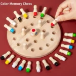 1. Children’s educational thinking color memory chessboard-featured