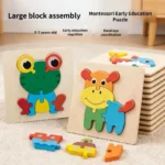 3. Children’s 3d puzzle board early education