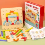 1. Montessori-inspired shape sorter puzzle set