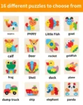 3. Children’s 3d puzzle board early education
