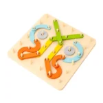 1. Montessori-inspired shape sorter puzzle set