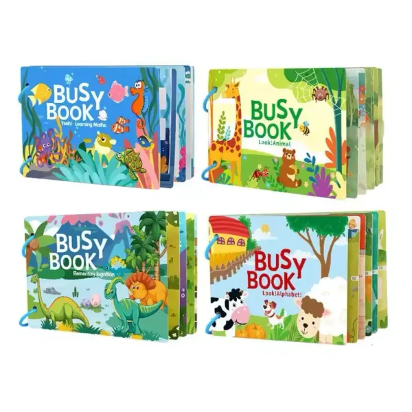 សៀវភៅ Busy Book សម្រាប់កុមារ (PR120)