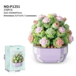 1. Flower Bouquet Building Blocks – Featured