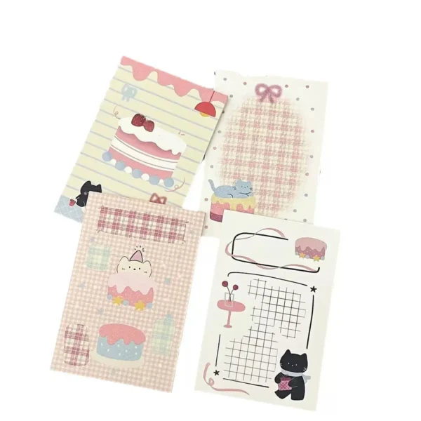 Notepad A7 Cake Kitten (PR158)