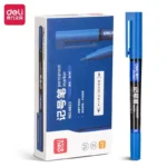 ប៊ិចហ្វឺតក្បាលពីរ Permanent ម៉ាក Deli No.6823 (PR149)