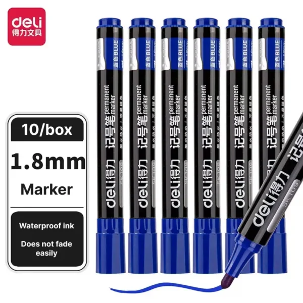 ហ្វឺត Deli Permanent Marker SK109 (PR148)