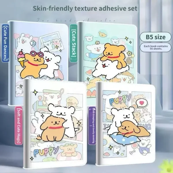 សៀវភៅសរសេររូបPuppy Diary B5 (PR163)