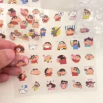 1. Crayon Shin Waterproof Stickers