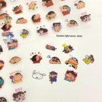 1. Crayon Shin Waterproof Stickers
