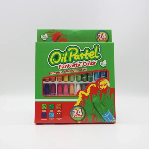 Nontoxic Mini Oil Pastel 24 Colors