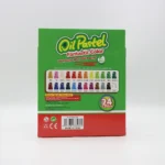 1. Nontoxic mini oil pastel 24 colors