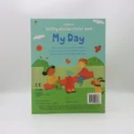 1. Usborne First Sticker Book – My Day 1 1