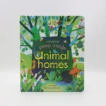 Usborne Peep Inside: Animal Homes (Lift-the-Flap Book)