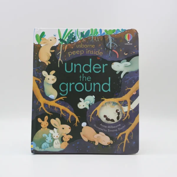 Usborne Peep Inside: Under the Ground (Lift-the-Flap Book)