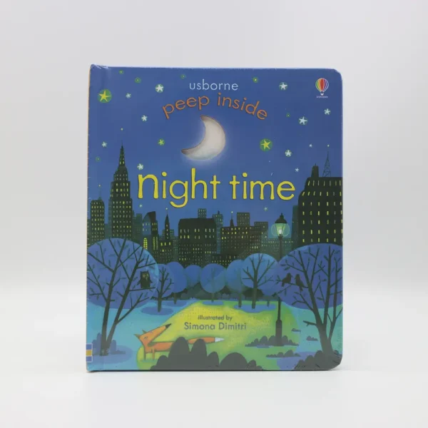 Usborne Peep Inside: Night Time (Lift-the-Flap Book)