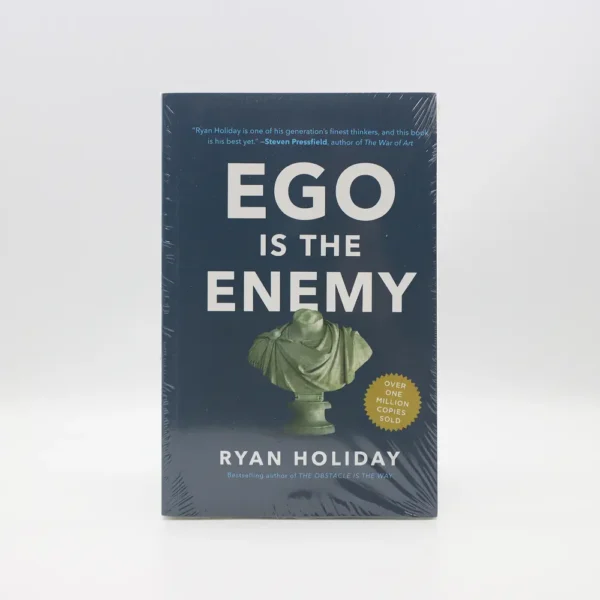 Ego Is the Enemy by Ryan Holiday (Blue Cover)